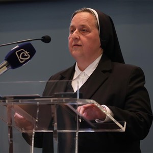 Govor s. Lidije Bernardice Matijević, SSFCR, predsjednice Hrvatske redovničke konferencije